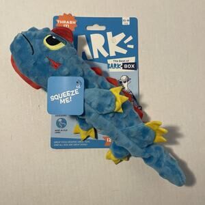 Bark Box IZZY LIZZY Galapagos Plush Squeak Rope Dog Toy -FREE SHIPPING-